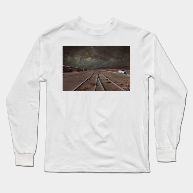 train station Long Sleeve T-Shirt by jmpznz